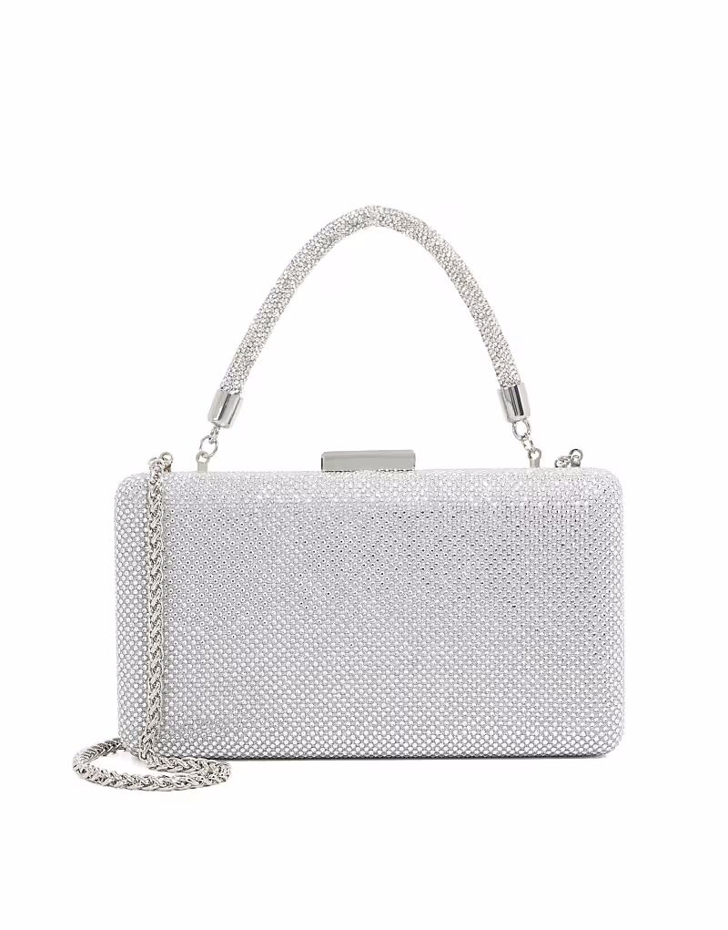 Сумка-клатч Beaut серебристого цвета Dune London
Сумка-клатч Beaut серебристого цвета Dune London