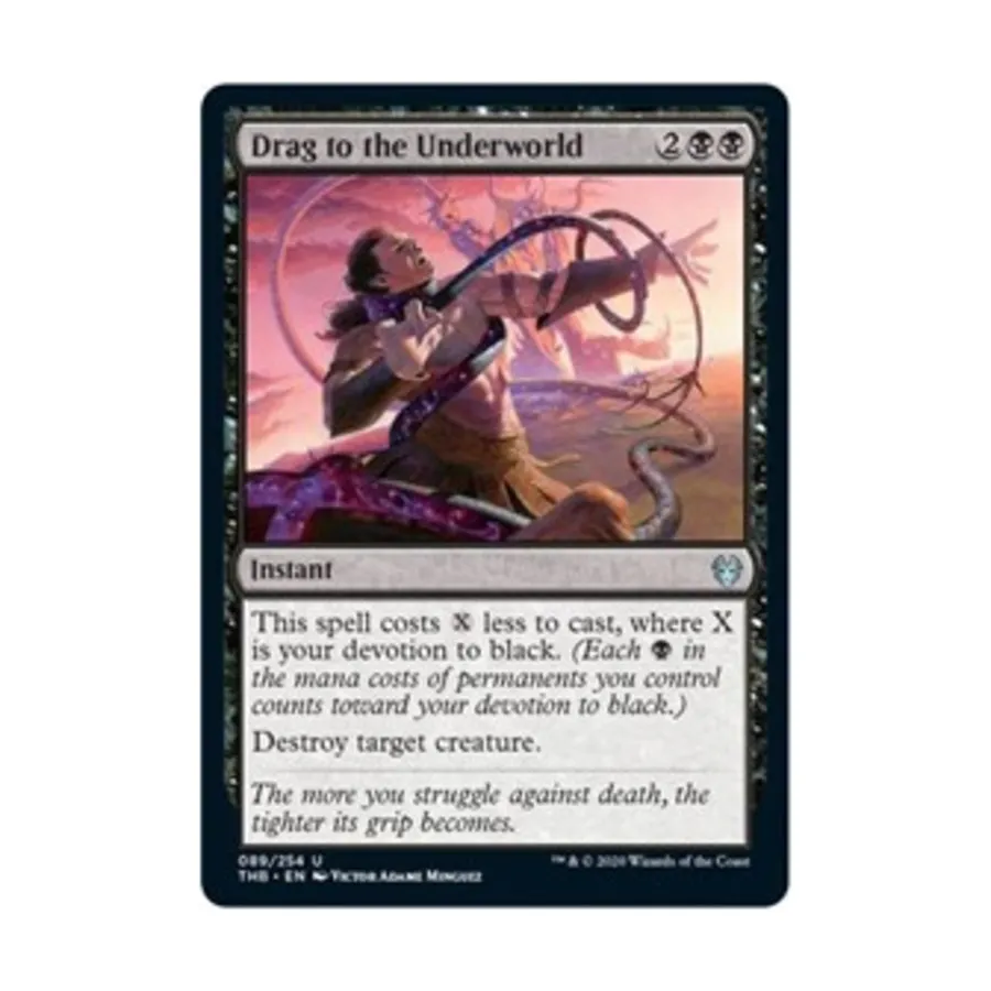 CCG Перетащить в подземный мир (U), MTG - Theros Beyond Death
CCG Перетащить в подземный мир (U), MTG - Theros Beyond Death