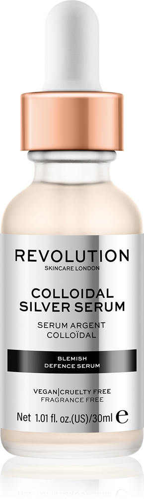 Успокаивающая сыворотка с коллоидным серебром для проблемной, склонной к акне кожи Revolution Skincare, 30 мл
Успокаивающая сыворотка с коллоидным серебром для проблемной, склонной к акне кожи Revolution Skincare, 30 мл