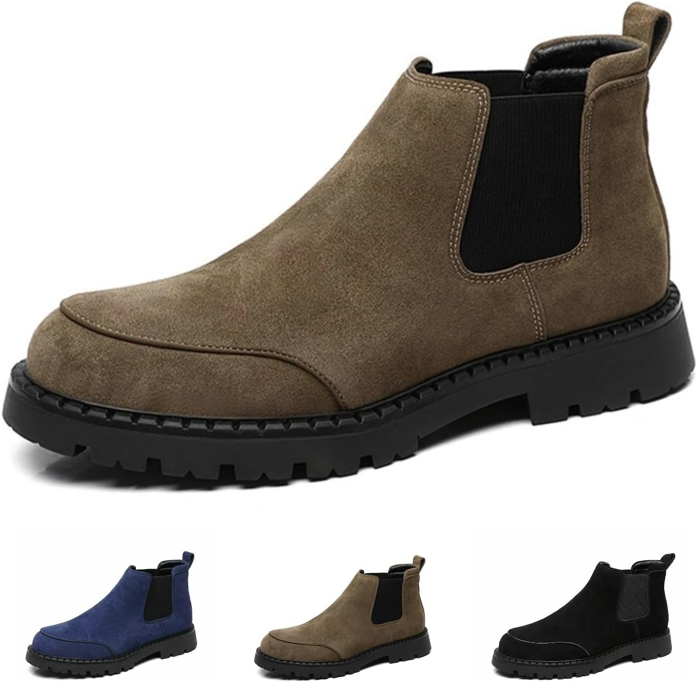 Мужские кожаные челси-бутсы оксфорды Ретро комфортные ботинки на щиколотку Слипоны Формальная и повседневная деловая обувь Macefil, коричневый
Мужские кожаные челси-бутсы оксфорды Ретро комфортные ботинки на щиколотку Слипоны Формальная и повседневная деловая обувь Macefil, коричневый