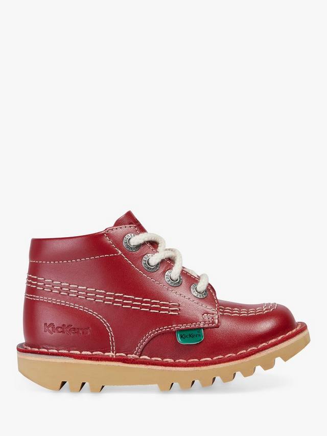 Детские кожаные ботинки Kick Hi Zip Kickers, Red
Детские кожаные ботинки Kick Hi Zip Kickers, Red
