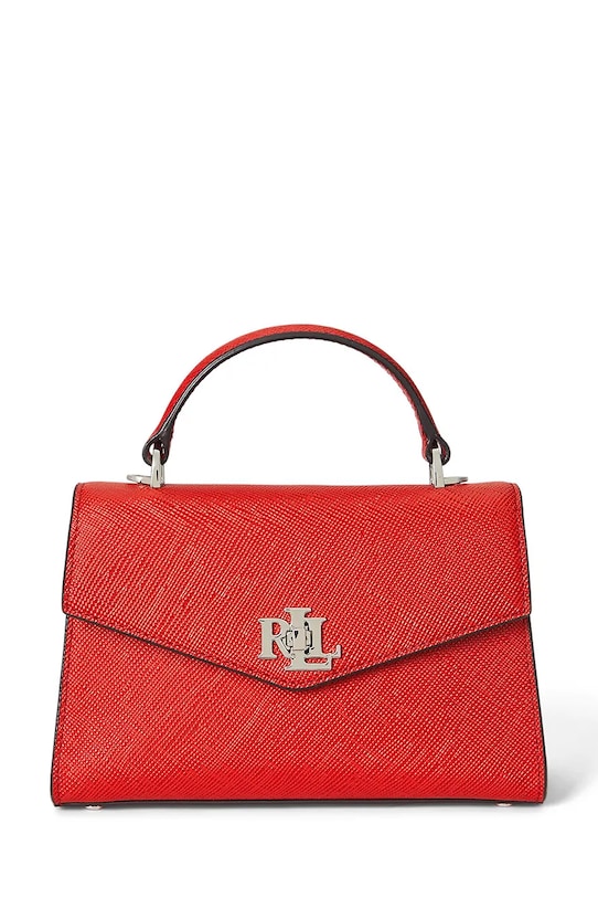 Кожаная сумка Lauren Ralph Lauren, оранжевый
Кожаная сумка Lauren Ralph Lauren, оранжевый