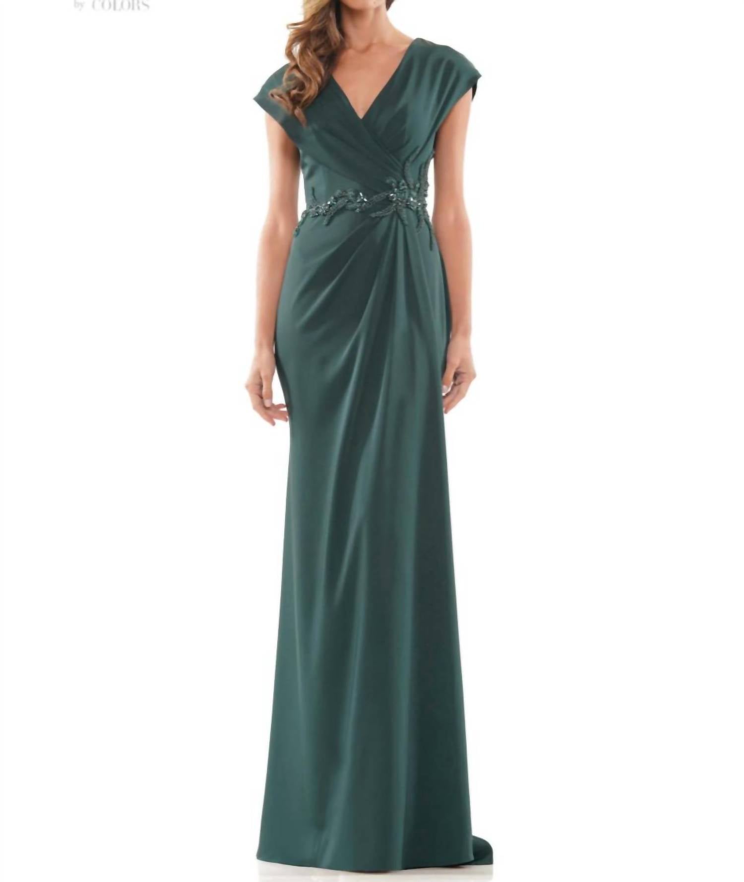 Женское платье Marsoni by Colors, темно-зеленый 
Женское платье Marsoni by Colors, темно-зеленый