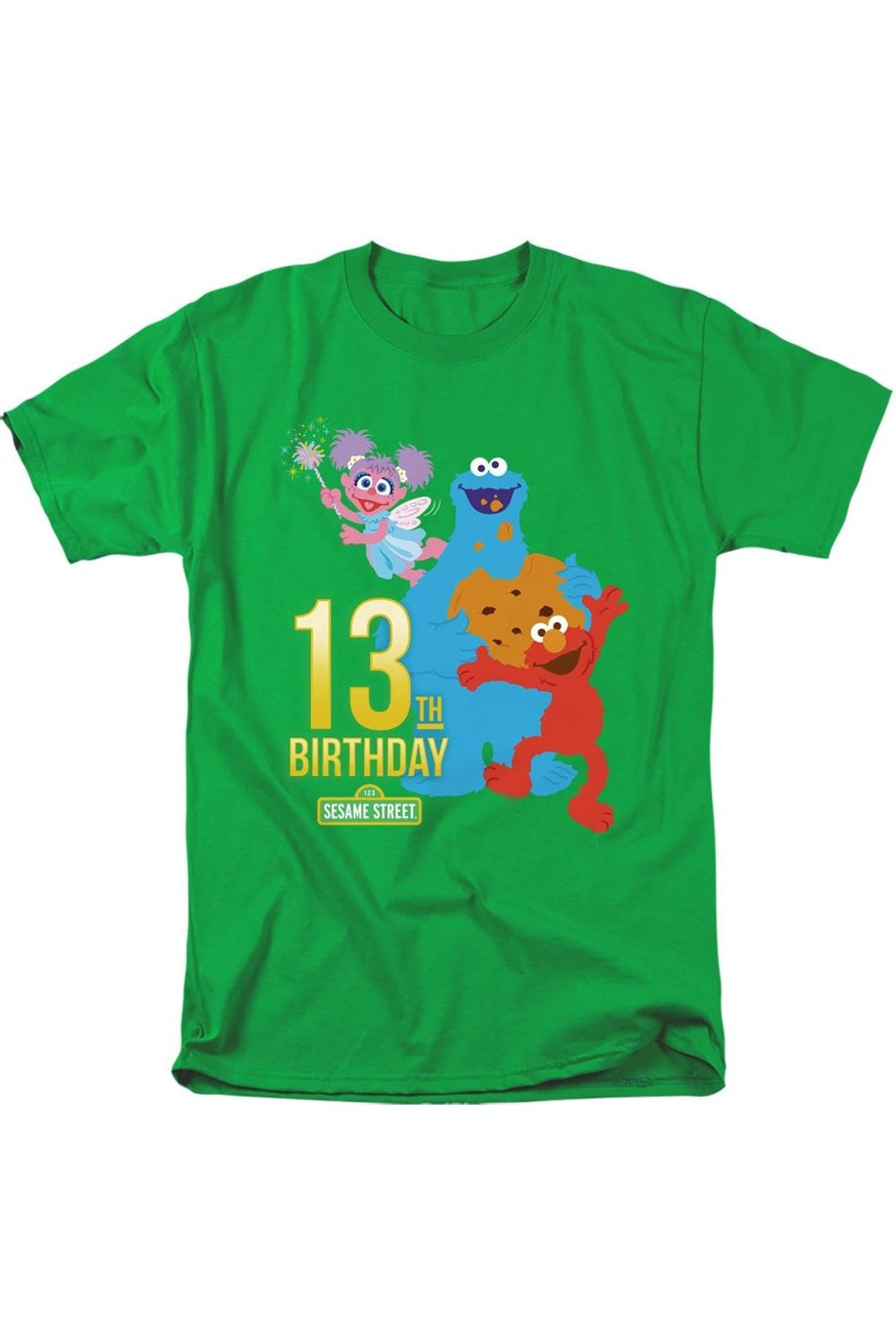 Футболка с коротким рукавом для взрослых «Улица Сезам» в честь 13-летия Gildan, цвет kelly green
Футболка с коротким рукавом для взрослых «Улица Сезам» в честь 13-летия Gildan, цвет kelly green