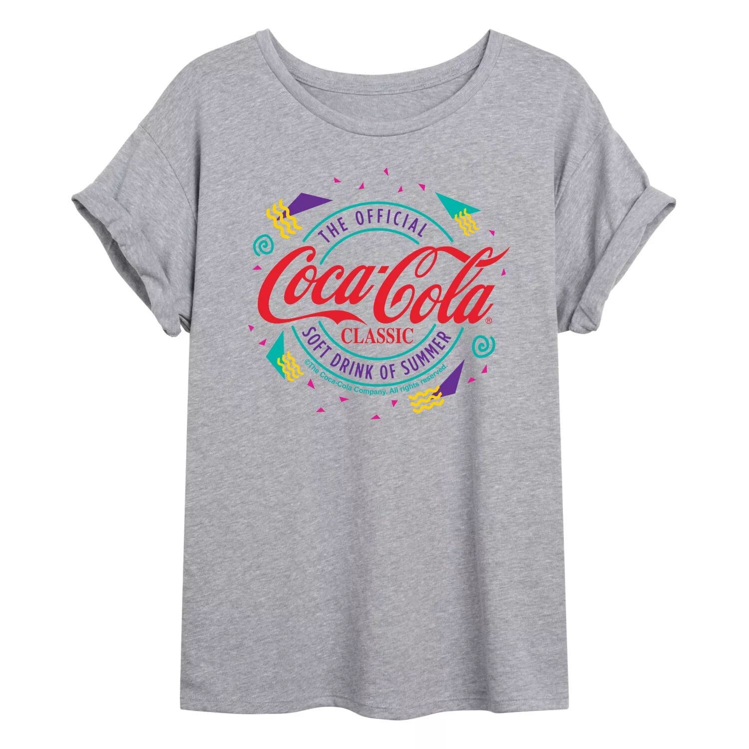 Детская струящаяся футболка с логотипом Coca-Cola 90-х годов Licensed Character
Детская струящаяся футболка с логотипом Coca-Cola 90-х годов Licensed Character