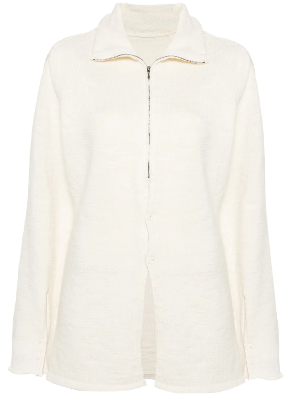 Джемпер с высоким воротником MAISON MARGIELA, белый 
Джемпер с высоким воротником MAISON MARGIELA, белый