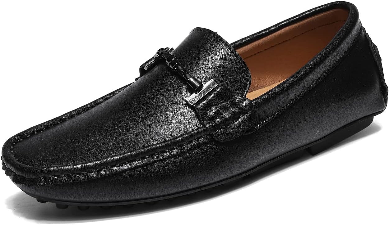 Мужские мокасины Santimon Penny Loafers, обувь для вождения, слипоны, лодочные туфли, черный
Мужские мокасины Santimon Penny Loafers, обувь для вождения, слипоны, лодочные туфли, черный