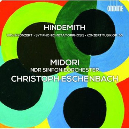 CD диск Hindemith / Midori / Ndr Symphony Orchestra: Violinkonzert / Symphonic Metamorphosis
CD диск Hindemith / Midori / Ndr Symphony Orchestra: Violinkonzert / Symphonic Metamorphosis