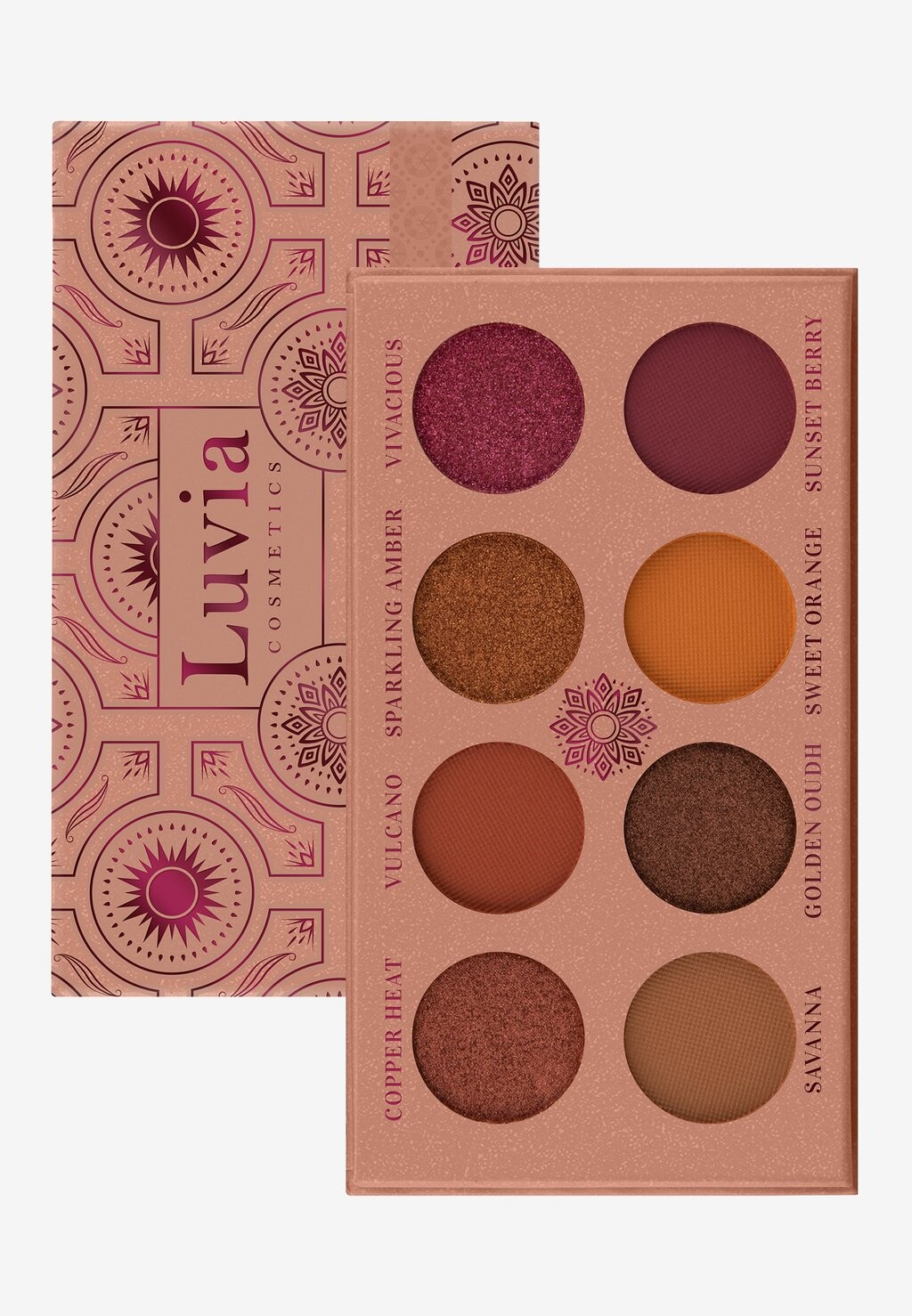 Палитра теней для век SUNSET NOVA EYESHADOW PALETTE Luvia Cosmetics
Палитра теней для век SUNSET NOVA EYESHADOW PALETTE Luvia Cosmetics