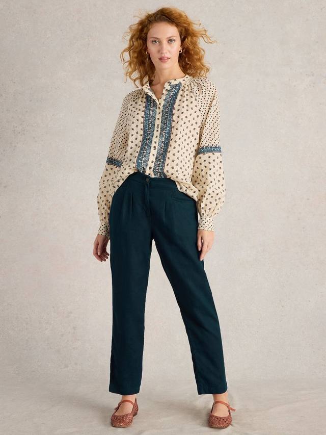 Брюки из чистого льна rowena White Stuff, темно-синий
Брюки из чистого льна rowena White Stuff, темно-синий