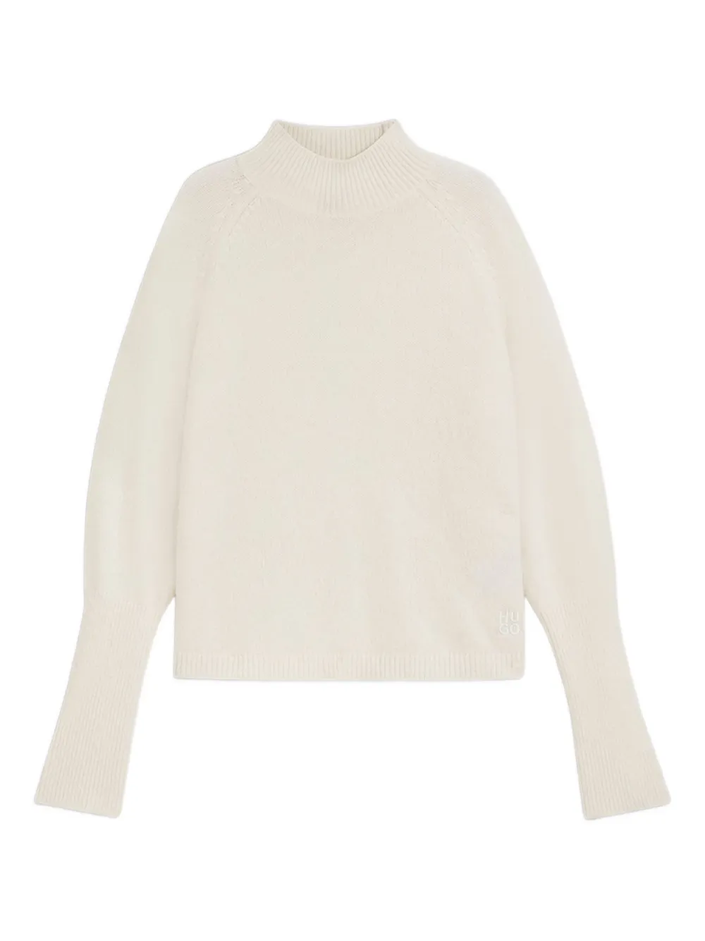 Свитер с высоким воротником Hugo, нейтральный
Свитер с высоким воротником Hugo, нейтральный
