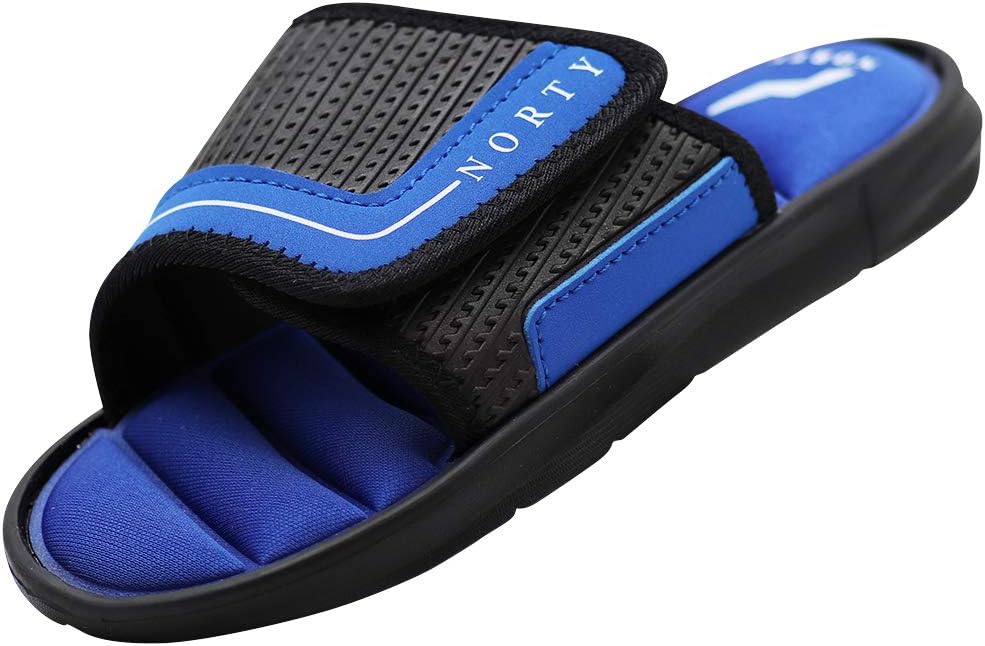 Сандалии с регулировкой ремешка на пенополиуретановой подошве NORTY для мальчиков и девочек, черный
Сандалии с регулировкой ремешка на пенополиуретановой подошве NORTY для мальчиков и девочек, черный