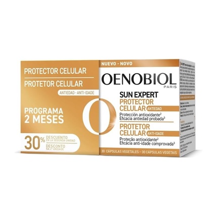 Sun Expert Cellular Anti-Aging Protector - 60 капсул Oenobiol
Sun Expert Cellular Anti-Aging Protector - 60 капсул Oenobiol