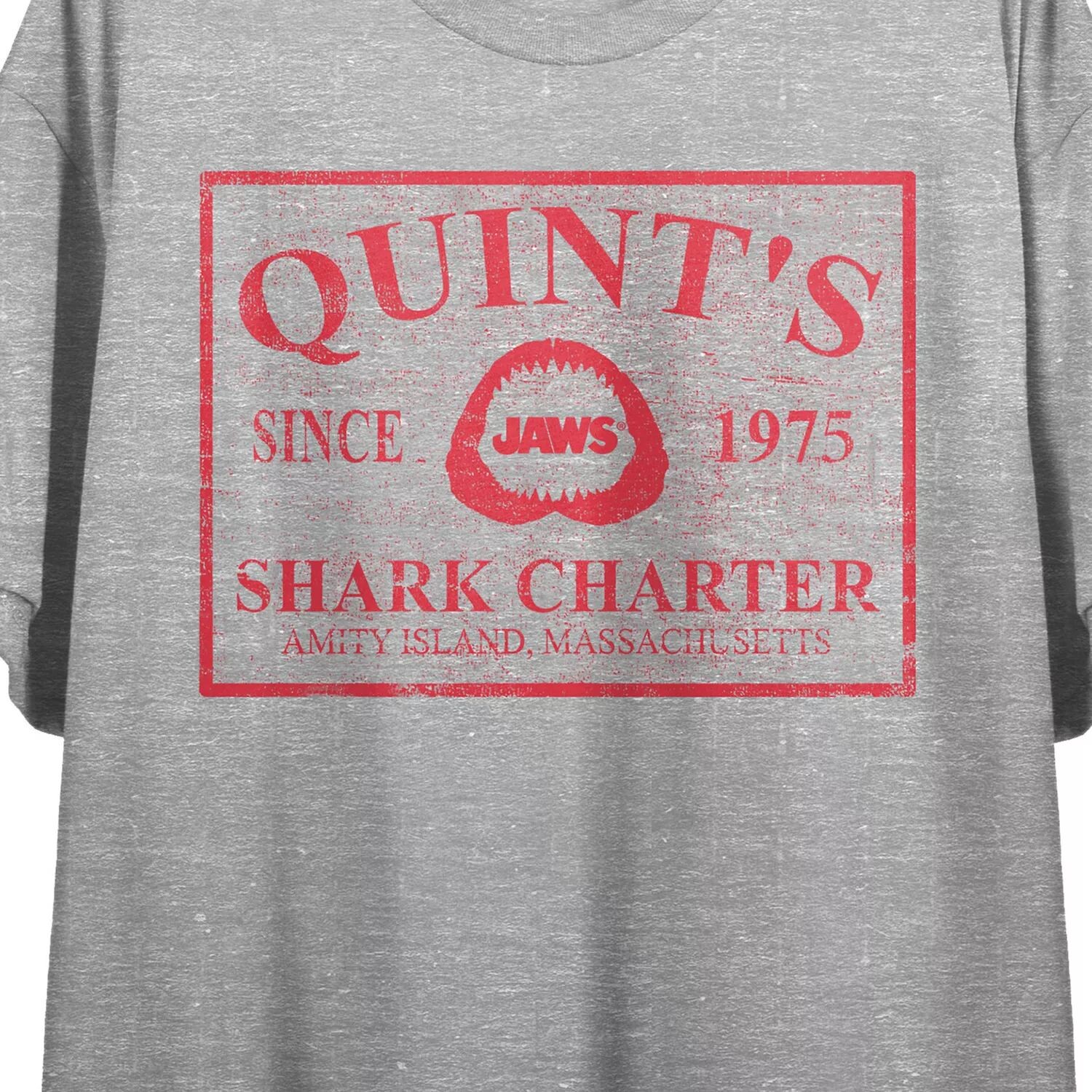 Укороченная футболка с рисунком Juniors' Jaws Quints Charter Licensed Character
Укороченная футболка с рисунком Juniors' Jaws Quints Charter Licensed Character