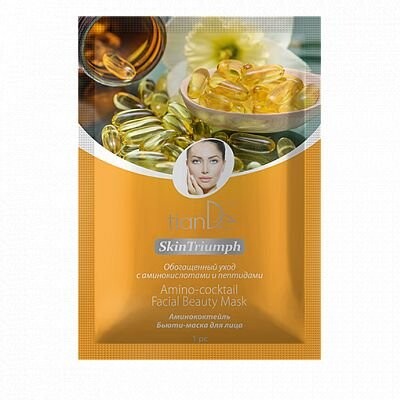 Маска для лица косметическая «Аминокислотный коктейль» 1 шт ТИАНДЕ, Tiande
Маска для лица косметическая «Аминокислотный коктейль» 1 шт ТИАНДЕ, Tiande