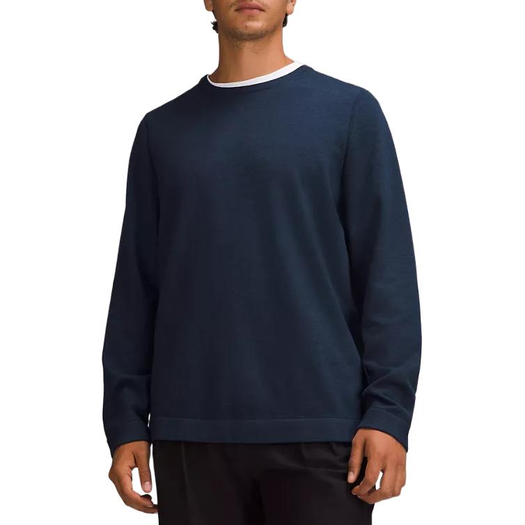 Свитер New Venture, кашемировый свитер, мужской Lululemon, темно-синий
Свитер New Venture, кашемировый свитер, мужской Lululemon, темно-синий