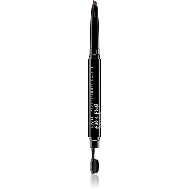Автоматический карандаш для бровей NYX Professional Makeup Fill & Fluff оттенок 06 — Брюнетка
Автоматический карандаш для бровей NYX Professional Makeup Fill & Fluff оттенок 06 — Брюнетка
