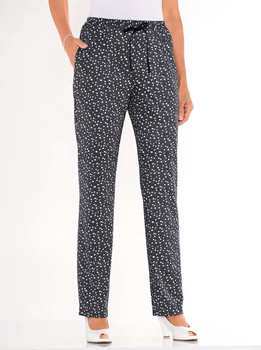 Трикотажные брюки Classic Basics, цвет Schwarz-Millefleurs
Трикотажные брюки Classic Basics, цвет Schwarz-Millefleurs