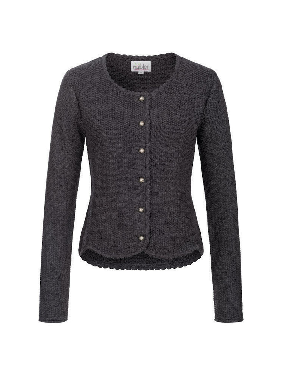 Вязаный жакет Trachtenhof Nübler Strickjacke Yvonne, антрацит
Вязаный жакет Trachtenhof Nübler Strickjacke Yvonne, антрацит