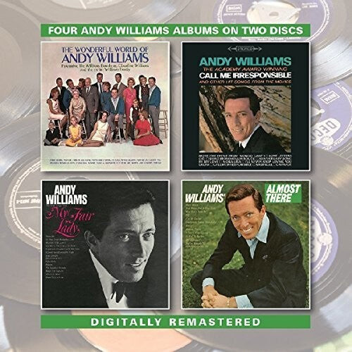 CD диск Williams, Andy: The Wonderful World Of, Call Me Irresponsible, My Fair Lady & Almost There
CD диск Williams, Andy: The Wonderful World Of, Call Me Irresponsible, My Fair Lady & Almost There