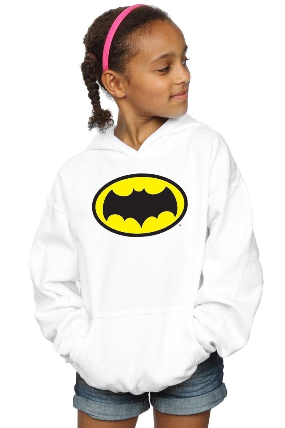 Толстовка с логотипом сериала «Бэтмен» DC Comics, белый
Толстовка с логотипом сериала «Бэтмен» DC Comics, белый