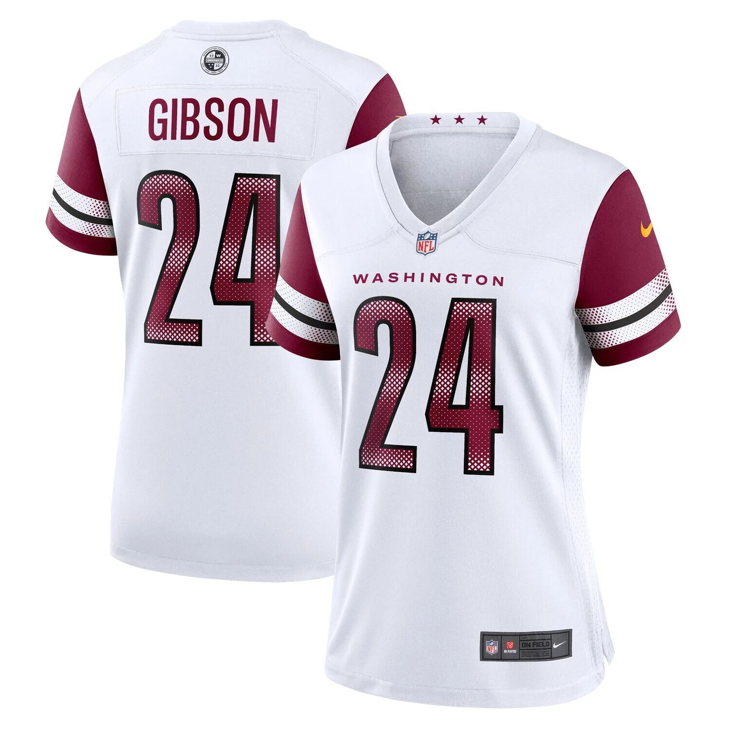 Женское джерси Nike Antonio Gibson White Washington Commanders Game Nike
Женское джерси Nike Antonio Gibson White Washington Commanders Game Nike