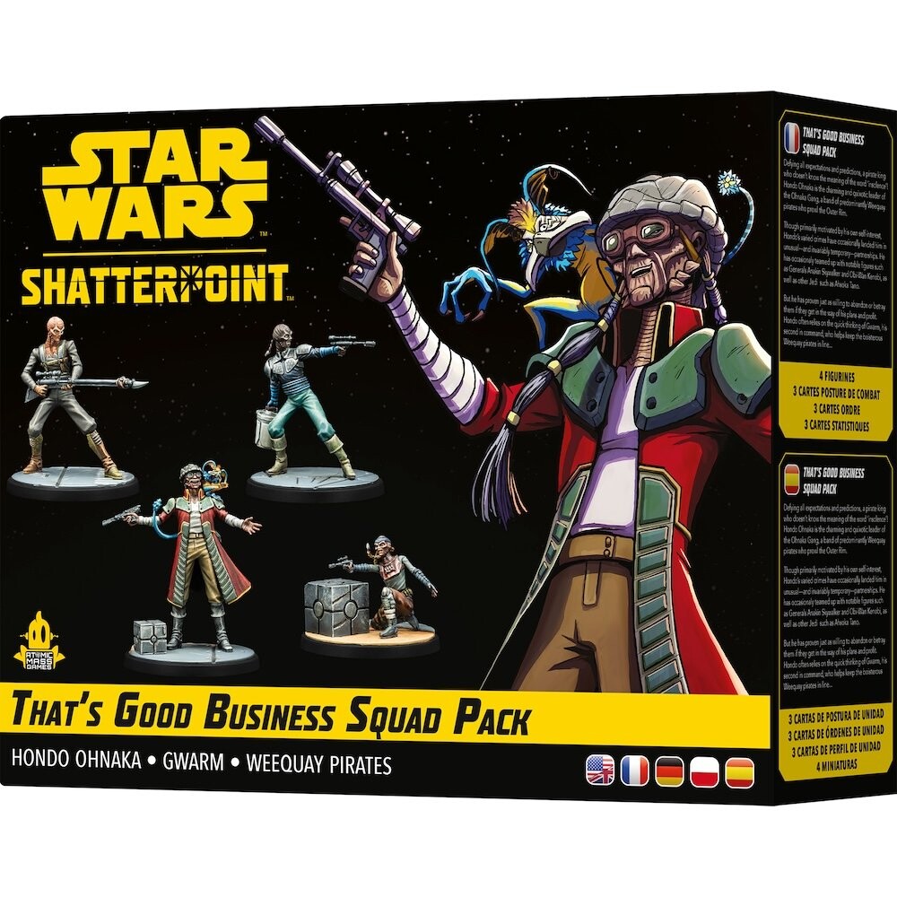 Star Wars: Shatterpoint — Good Deal — Хондо Онака, Карточная игра, Повстанец Rebel
Star Wars: Shatterpoint — Good Deal — Хондо Онака, Карточная игра, Повстанец Rebel