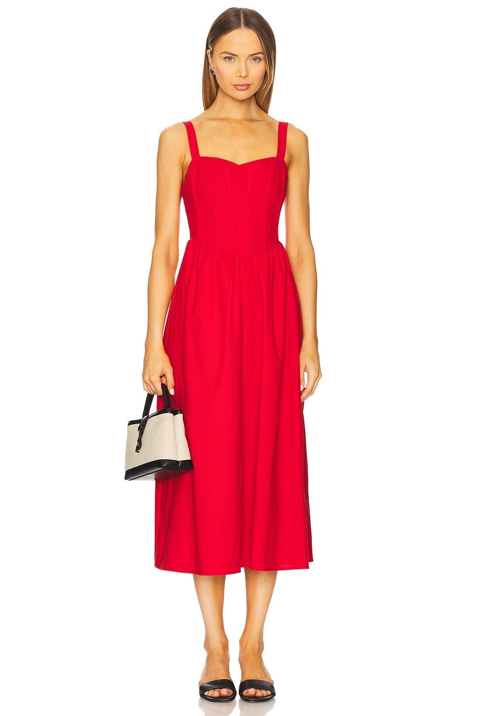 Структурированное льняное платье Astr The Label, red
Структурированное льняное платье Astr The Label, red