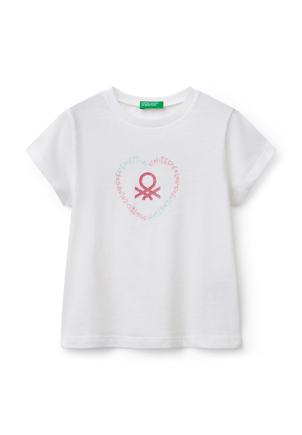 Футболка с принтом WITH GLITTER United Colors of Benetton, белый
Футболка с принтом WITH GLITTER United Colors of Benetton, белый