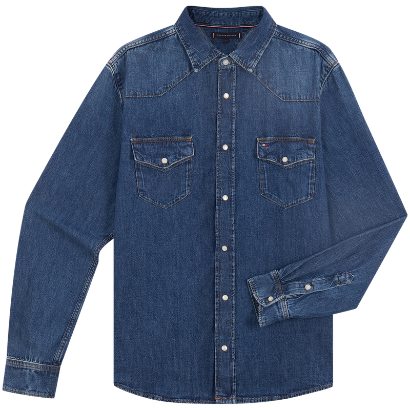 Джинсовая куртка мужская Tommy Hilfiger, синий
Джинсовая куртка мужская Tommy Hilfiger, синий