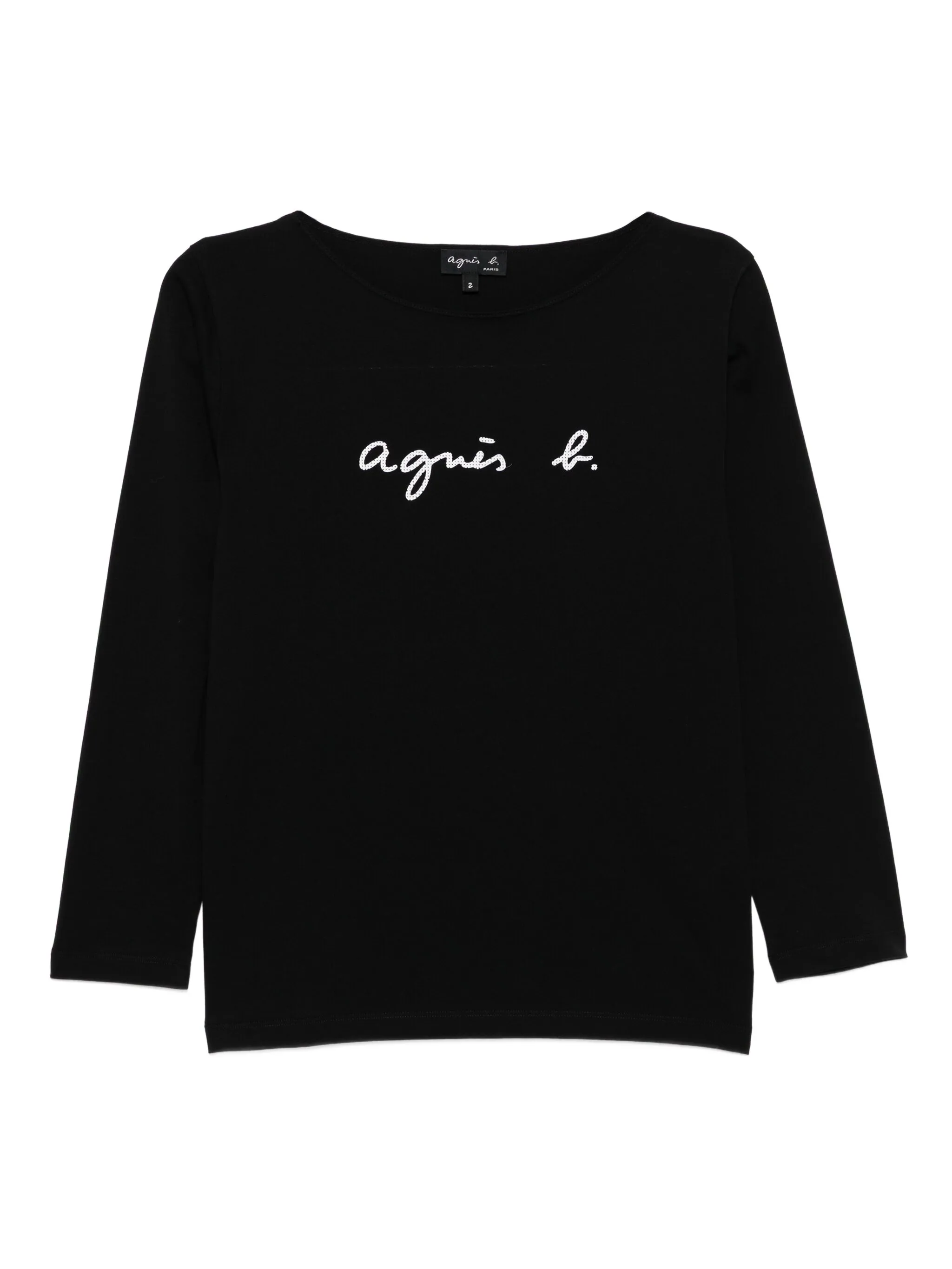 Футболка с логотипом Agnès B., черный
Футболка с логотипом Agnès B., черный