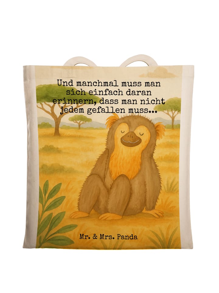 Mr. & Mrs. Panda Сумка-шоппер с изображением обезьянки и надписью, выполненной белым цветом
Mr. & Mrs. Panda Сумка-шоппер с изображением обезьянки и надписью, выполненной белым цветом