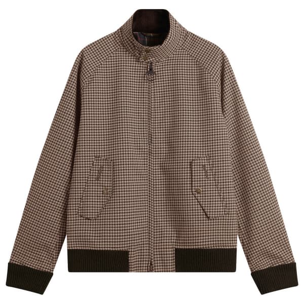 Barbour X baracuta porton showerproof куртка, коричневый houndstooth
Barbour X baracuta porton showerproof куртка, коричневый houndstooth