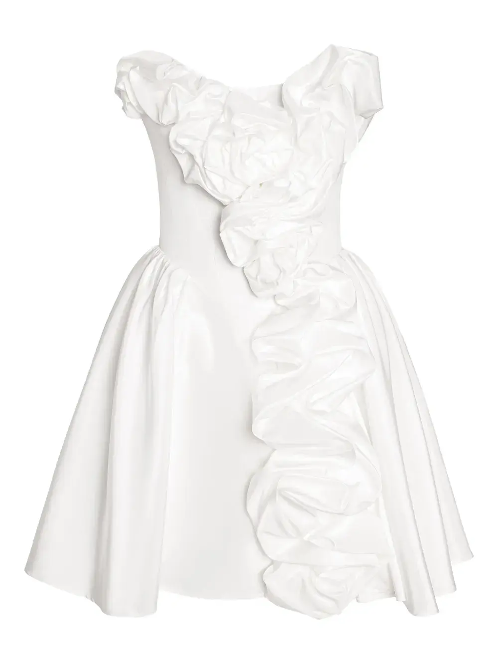 Платье мини с оборками Post Meridiem, белый
Платье мини с оборками Post Meridiem, белый