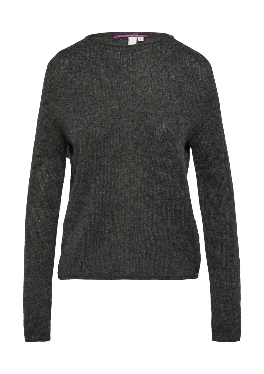 Свитер QS, пятнистый черный
Свитер QS, пятнистый черный