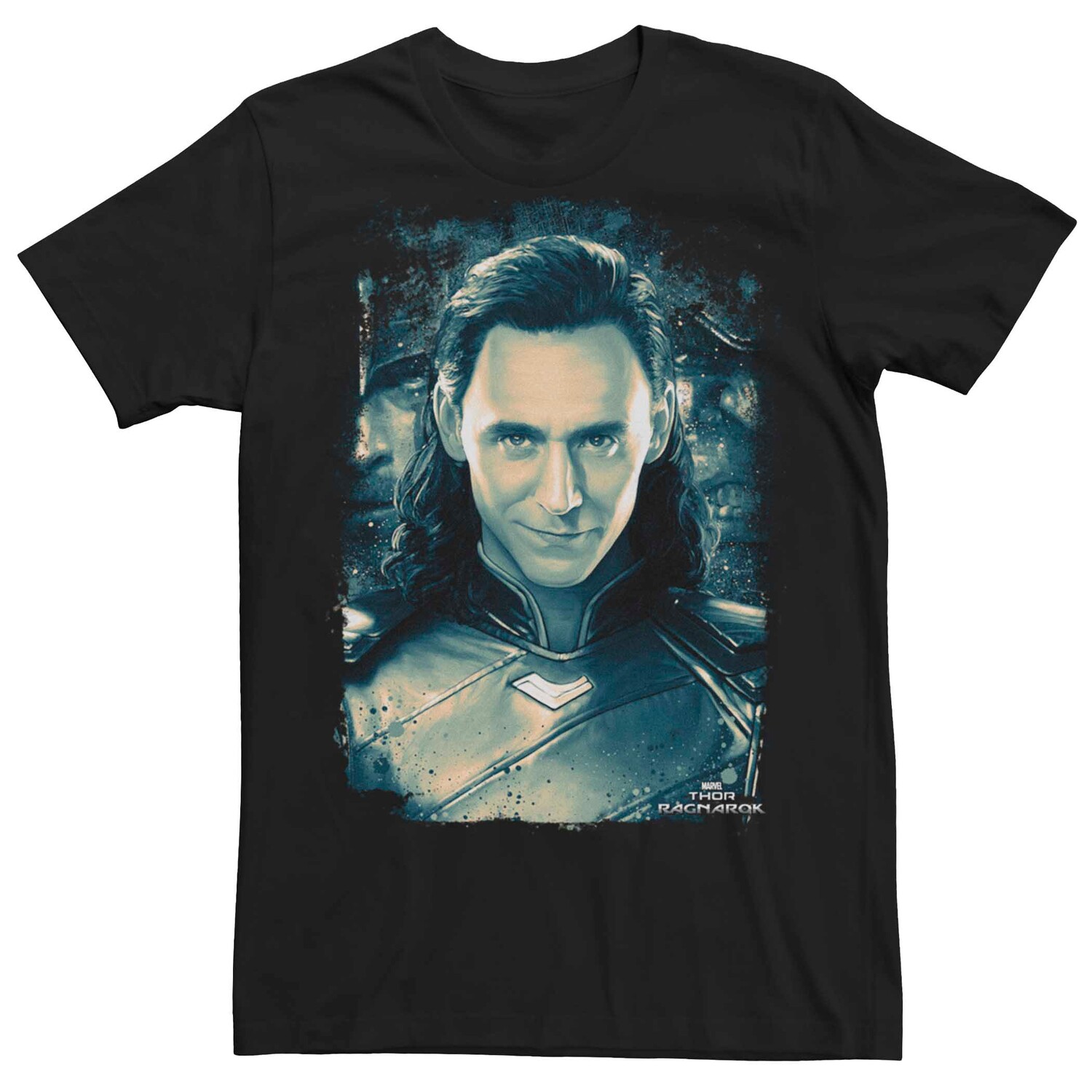 Мужская футболка с портретом в стиле гранж Marvel Thor Ragnarok Loki Licensed Character
Мужская футболка с портретом в стиле гранж Marvel Thor Ragnarok Loki Licensed Character