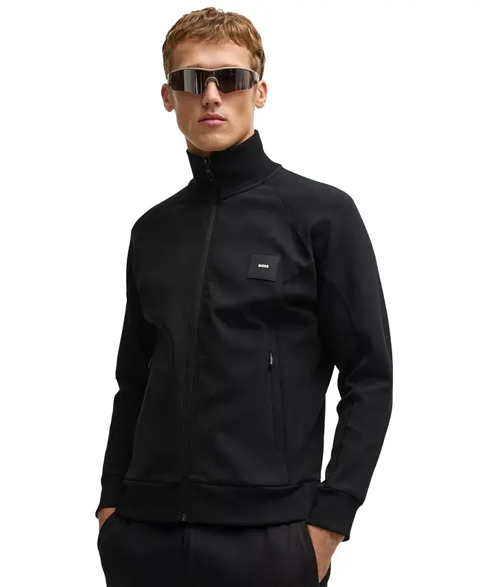 Мужская толстовка из хлопковой смеси Hugo Boss, черный
Мужская толстовка из хлопковой смеси Hugo Boss, черный