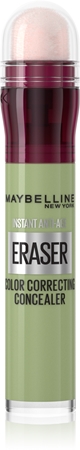 Жидкий консилер с аппликатором в виде губки MAYBELLINE NEW YORK Instant Anti Age Eraser, Green 6,8 ml
Жидкий консилер с аппликатором в виде губки MAYBELLINE NEW YORK Instant Anti Age Eraser, Green 6,8 ml