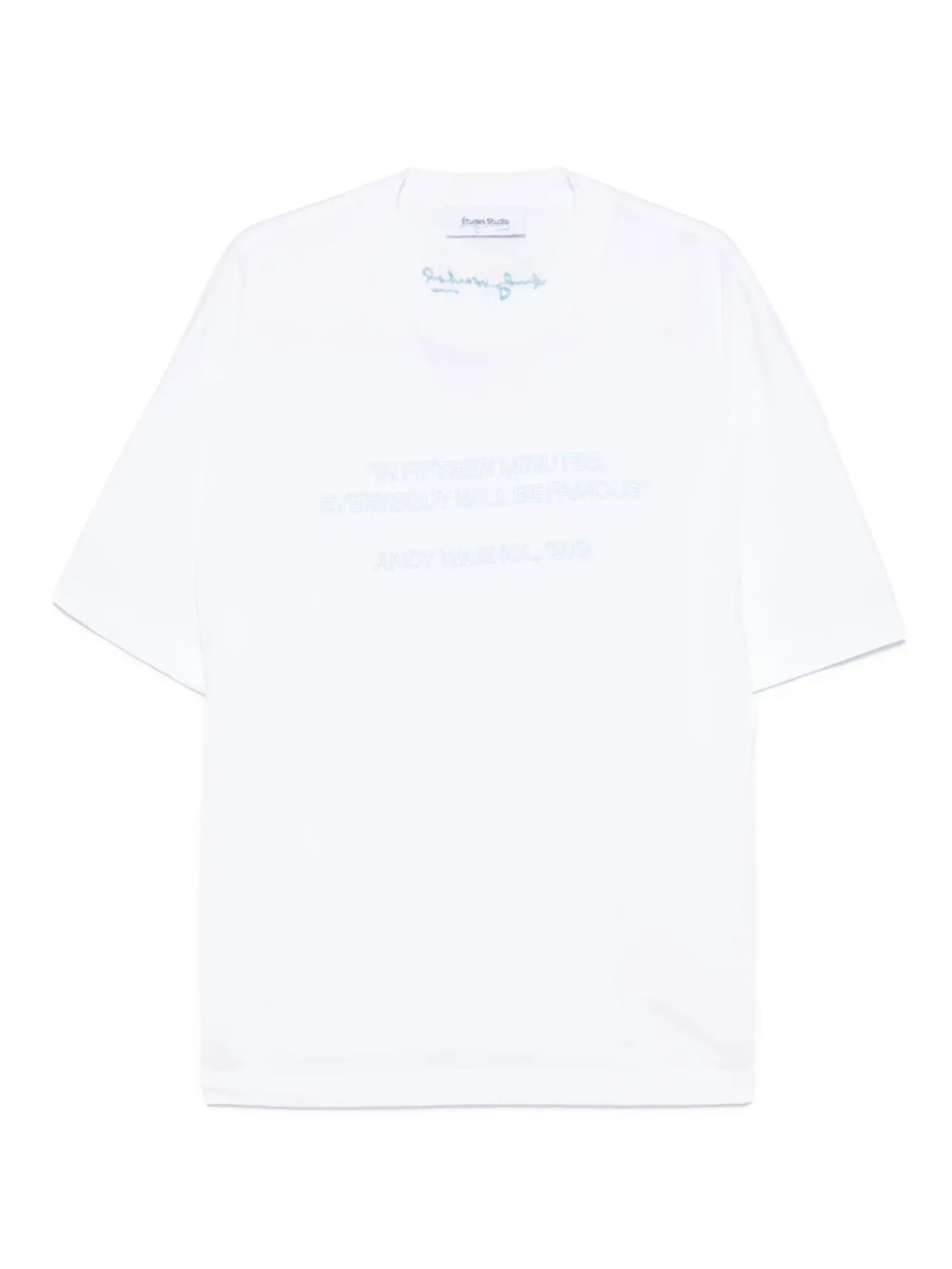 Études Studio Andy Warhol Футболка, белый
Études Studio Andy Warhol Футболка, белый