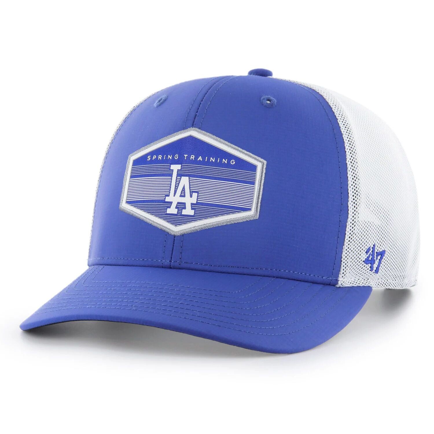 Мужская кепка '47 Royal/White Los Angeles Dodgers Spring Training Burgess Trucker Snapback
Мужская кепка '47 Royal/White Los Angeles Dodgers Spring Training Burgess Trucker Snapback