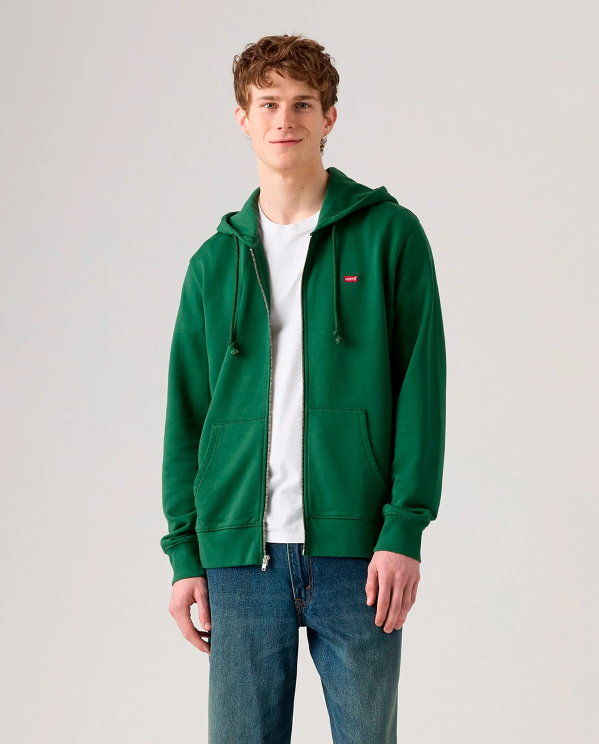 Мужская толстовка с капюшоном и молнией Levi'S, темно-зеленый
Мужская толстовка с капюшоном и молнией Levi'S, темно-зеленый