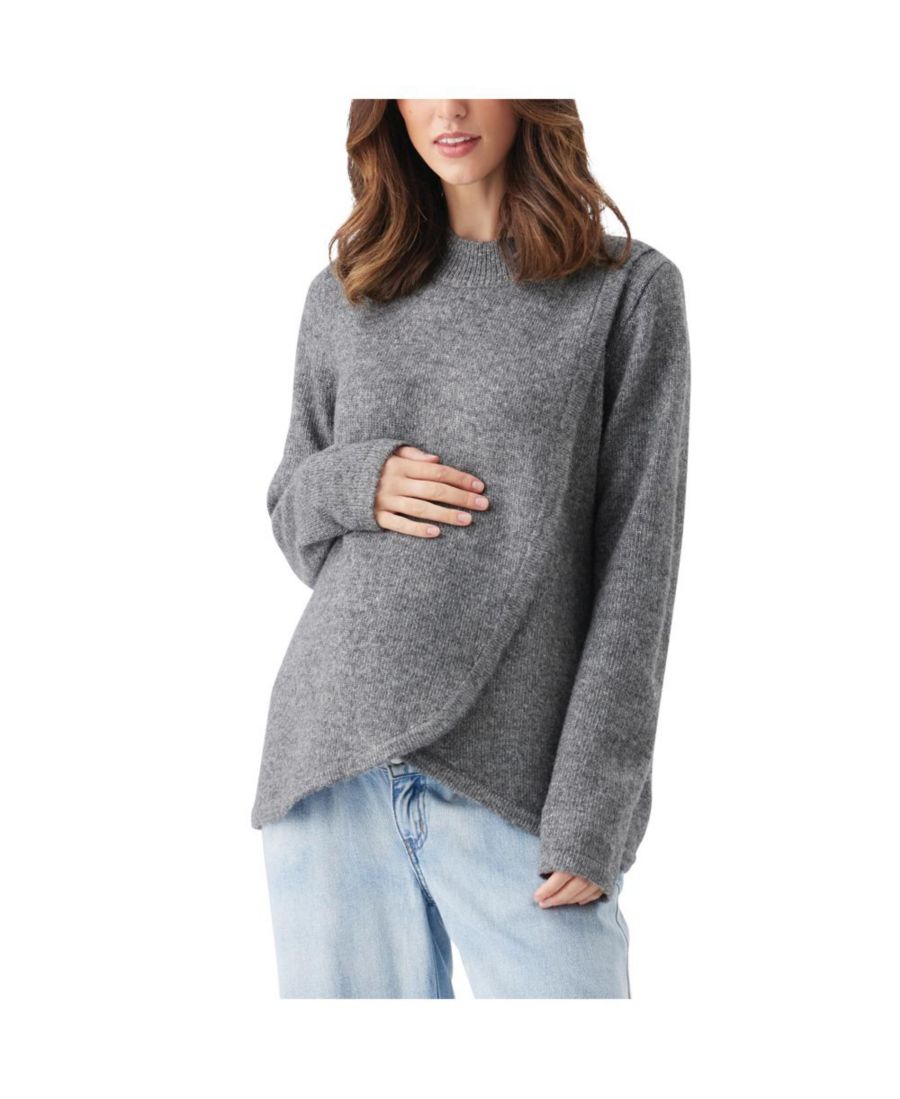 Вязаный джемпер для беременных и кормящих мам Addison Ripe Maternity, Charcoal
Вязаный джемпер для беременных и кормящих мам Addison Ripe Maternity, Charcoal