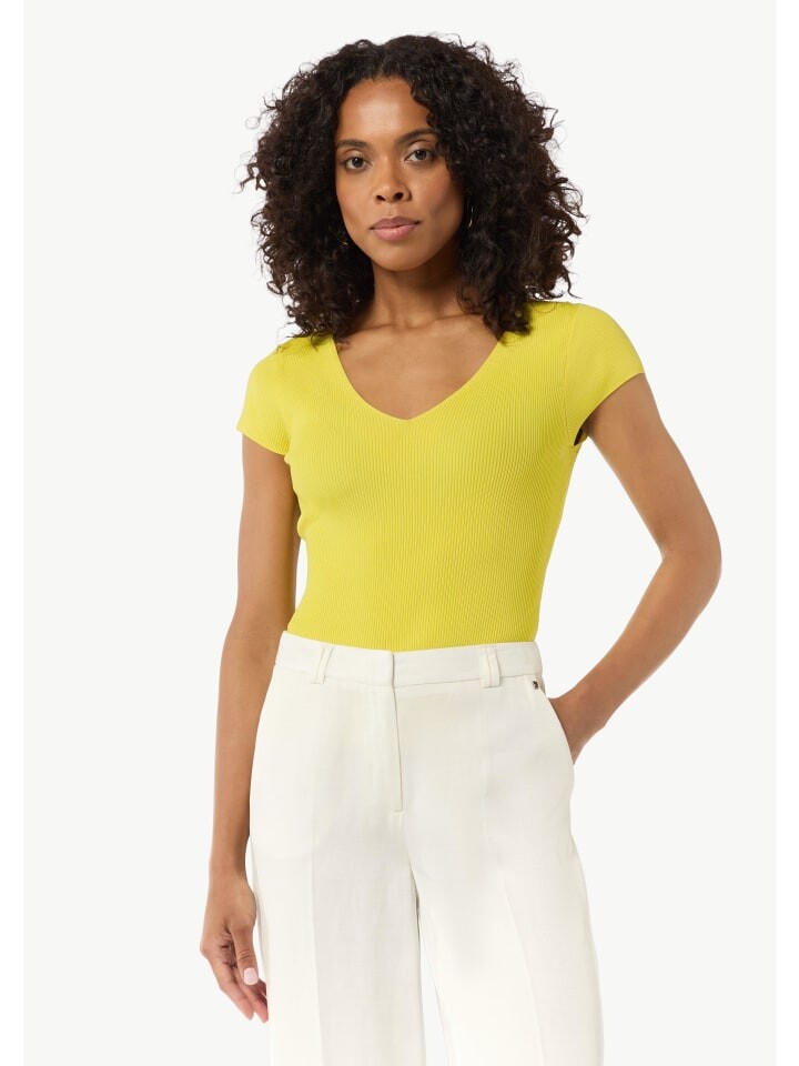 Пуловер comma Strickpullover kurzarm, желтый
Пуловер comma Strickpullover kurzarm, желтый