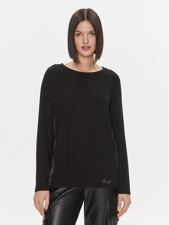 Блуза стандартного кроя Liu Jo, черный
Блуза стандартного кроя Liu Jo, черный