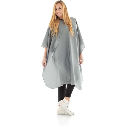 Серый глянцевый плащ для резки Beauty Coiffure
Серый глянцевый плащ для резки Beauty Coiffure