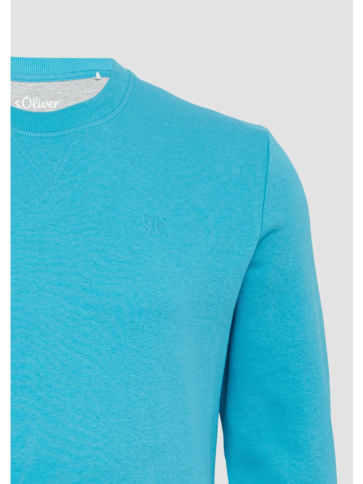 Толстовка s.Oliver, бирюзовый 
Толстовка s.Oliver, бирюзовый