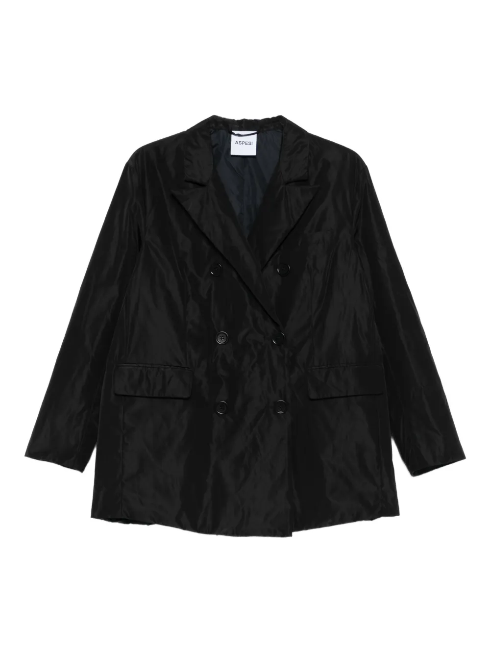 Плащ на пуговицах Aspesi, черный
Плащ на пуговицах Aspesi, черный
