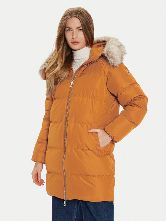 Пуховик стандартного кроя Tommy Hilfiger, оранжевый
Пуховик стандартного кроя Tommy Hilfiger, оранжевый