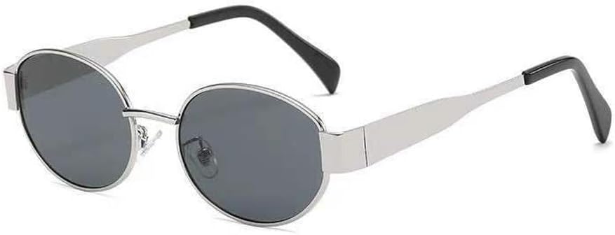 Винтажные гламурные женские солнцезащитные очки в металлической оправе овальной формы, стильные мужские солнцезащитные очки, модные унисекс очки с защитой от УФ-излучения UV400 WNCKSQ, C2
Винтажные гламурные женские солнцезащитные очки в металлической оправе овальной формы, стильные мужские солнцезащитные очки, модные унисекс очки с защитой от УФ-излучения UV400 WNCKSQ, C2