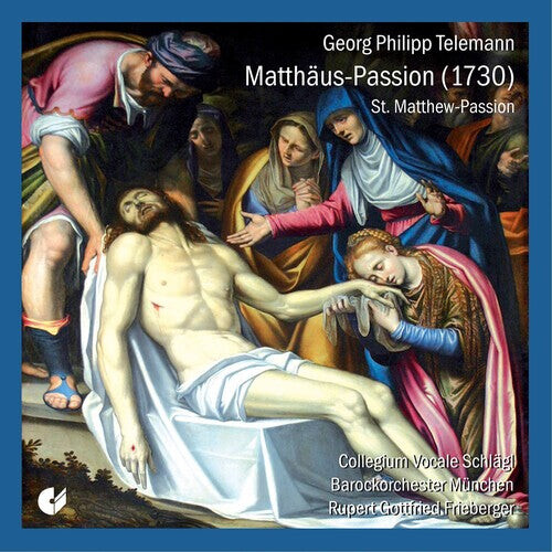 CD диск Telemann / Frieberger / Baroque Orch of Munich: Saint Matthew Passion
CD диск Telemann / Frieberger / Baroque Orch of Munich: Saint Matthew Passion